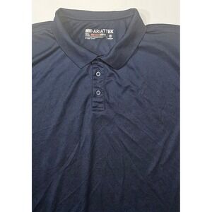 Ariat Men Navy Blue AriatTek Heat Series Performance Polo Shirt XXL 10009063